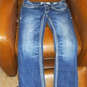 Bke Stella Demin jeans 27x 33.5 Long